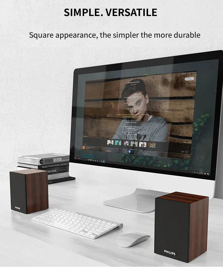 Wooden Bluetooth Speaker Brown
