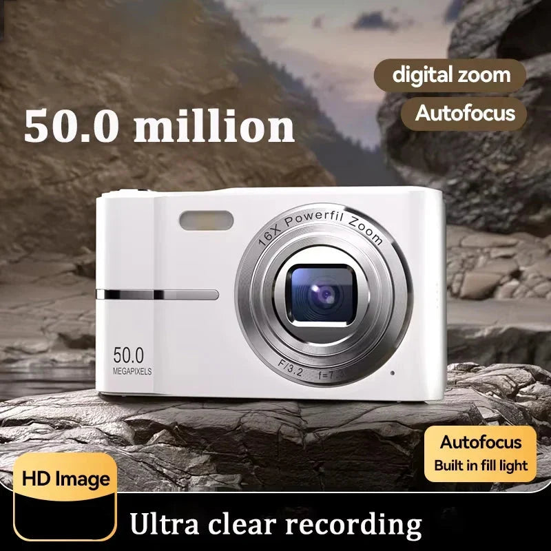 Digital Camera HD Video Recorder Silver