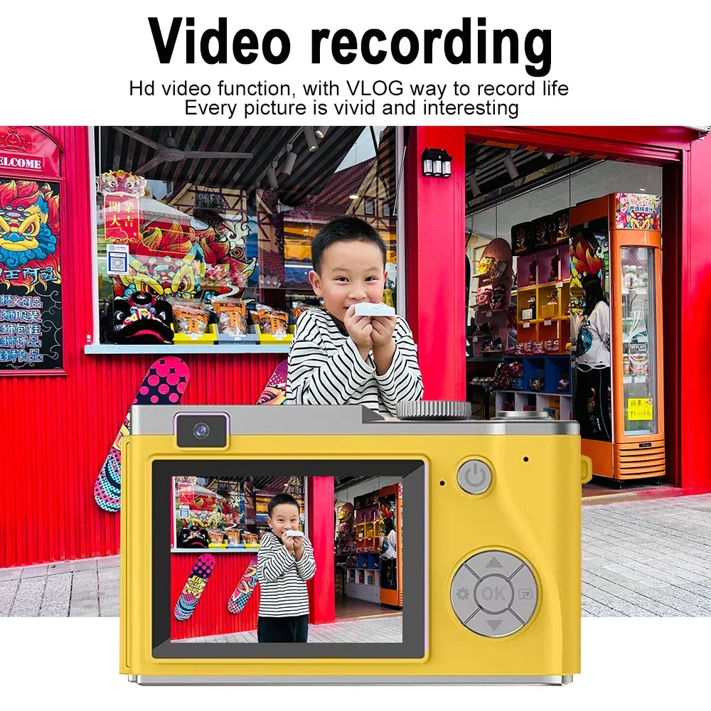 UHD Digital Camera Yellow