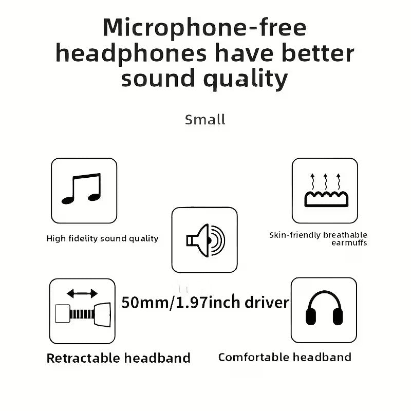 Dual Plug Wired Studio Headphones